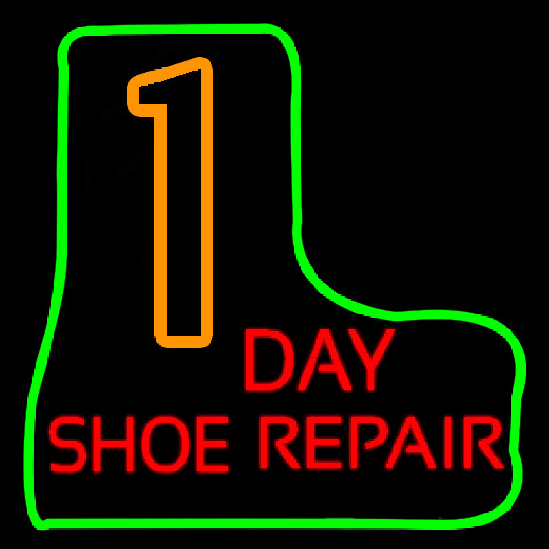 1 Day Repair Neontábla