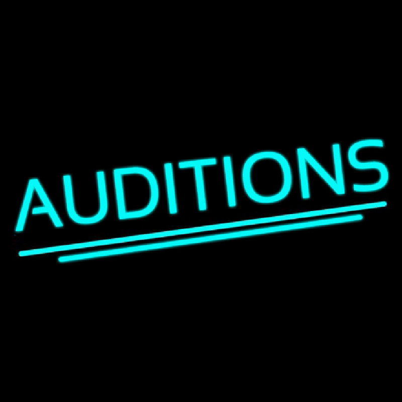 Auditions Neontábla