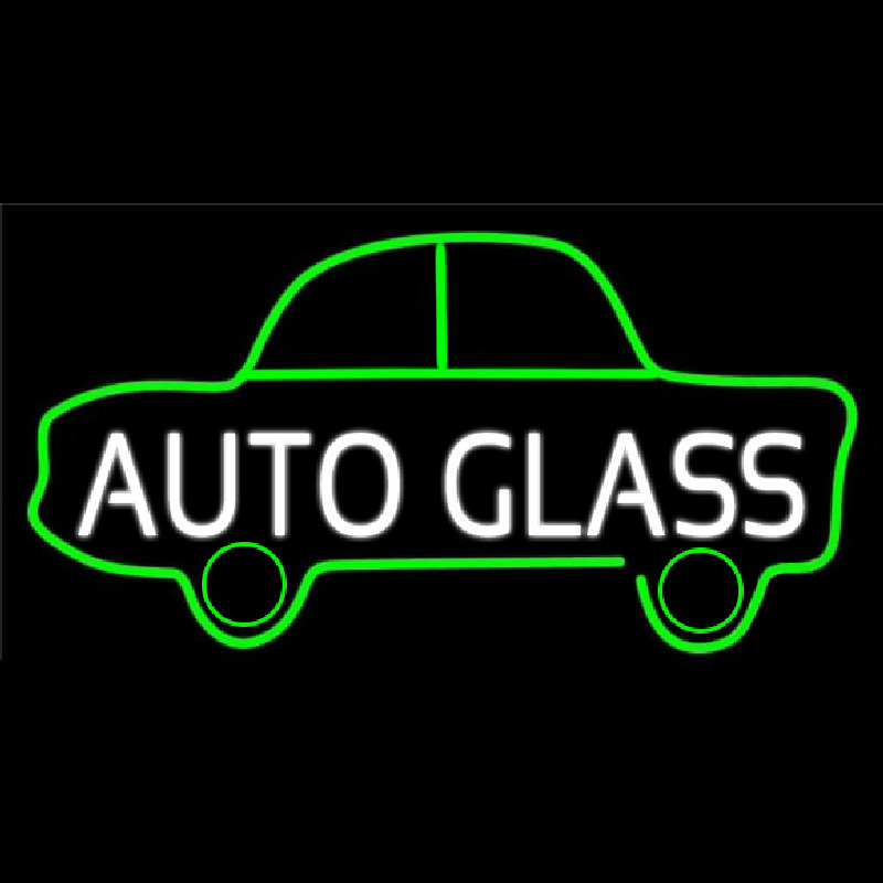 Auto Glass Car Logo 1 Neontábla