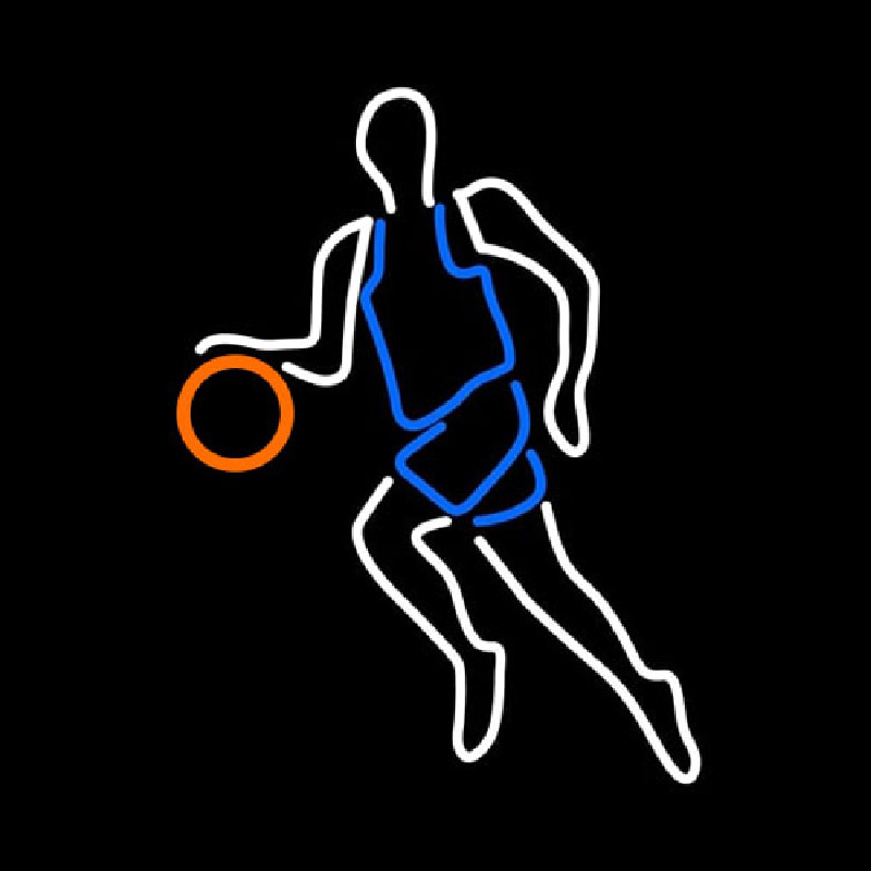 Basketball Player Neontábla