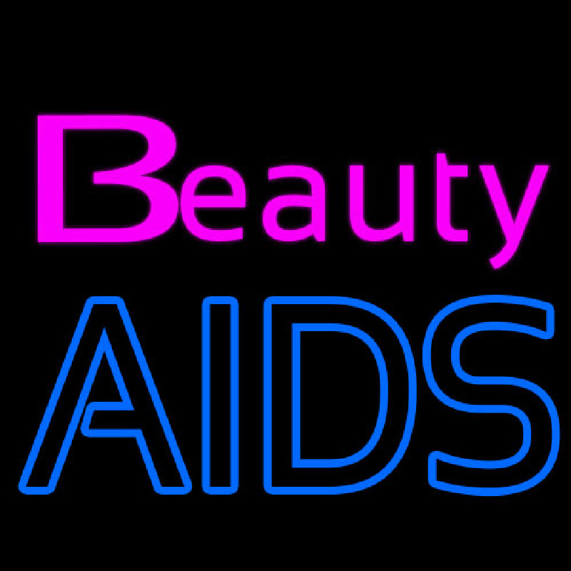 Beauty Aids Neontábla