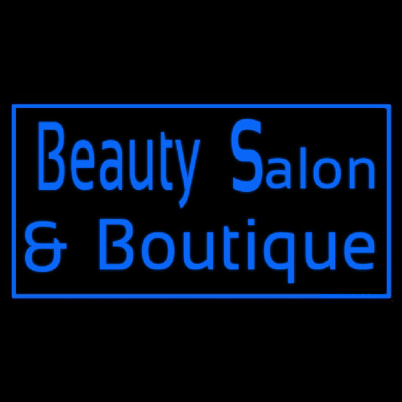 Beauty Salon And Boutique Neontábla