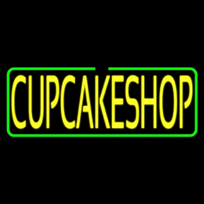 Block Cupcake Shop Neontábla