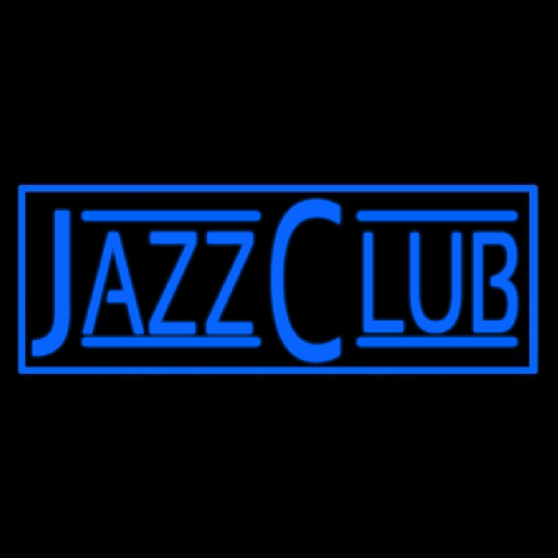 Blue Jazz Club Block Neontábla