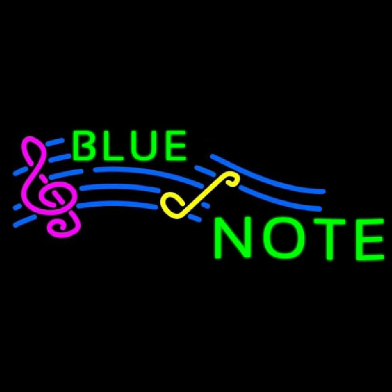 Blue Note 1 Neontábla