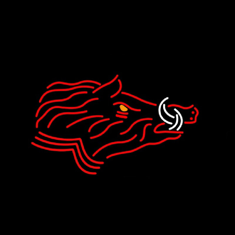 Boar Logo Neontábla