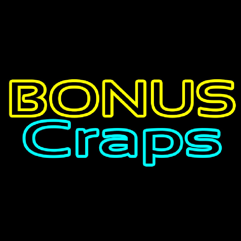 Bonus Craps 1 Neontábla