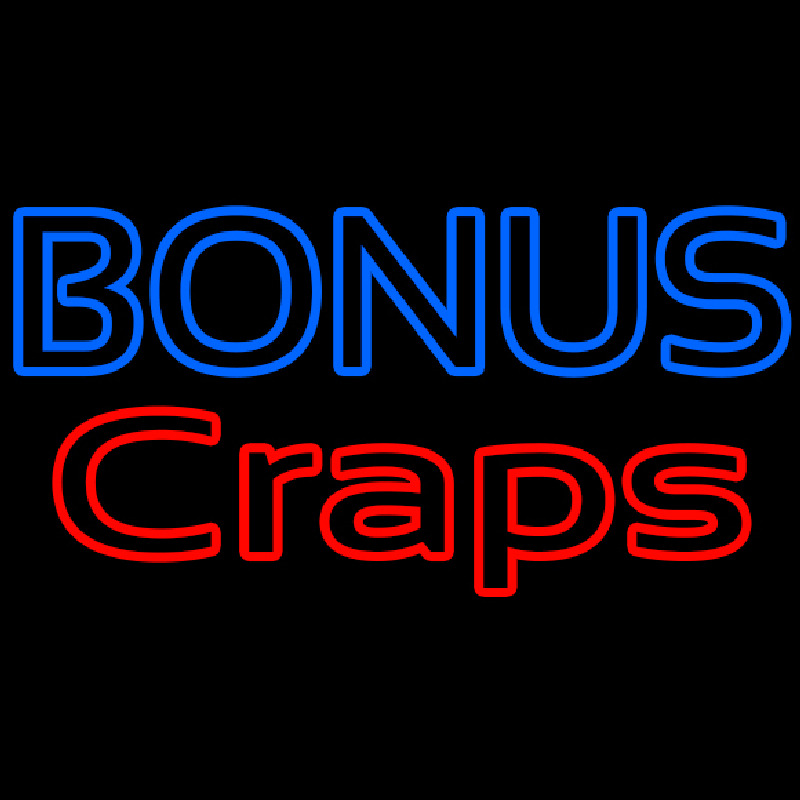 Bonus Craps Neontábla