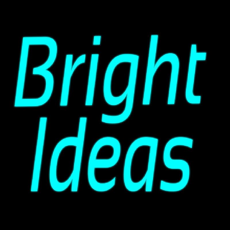 Bright Ideas Neontábla