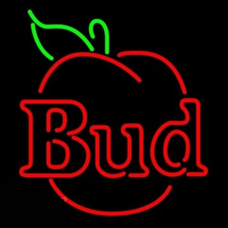 Budweiser Bud Apple Neontábla