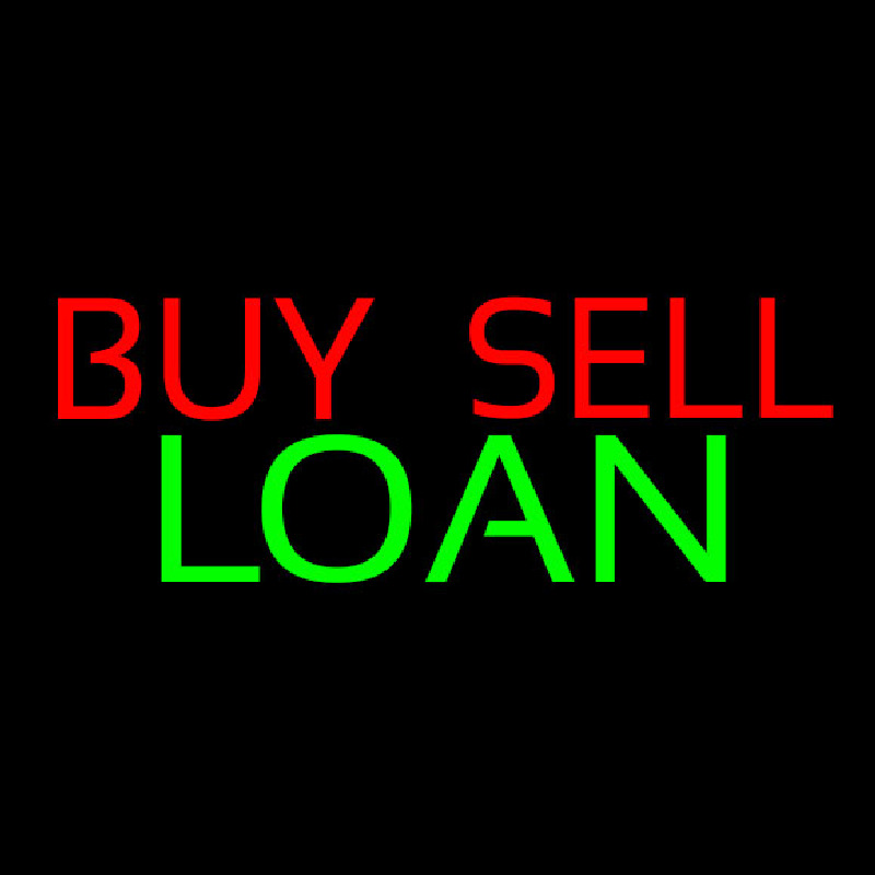 Buy Sell Loan Neontábla