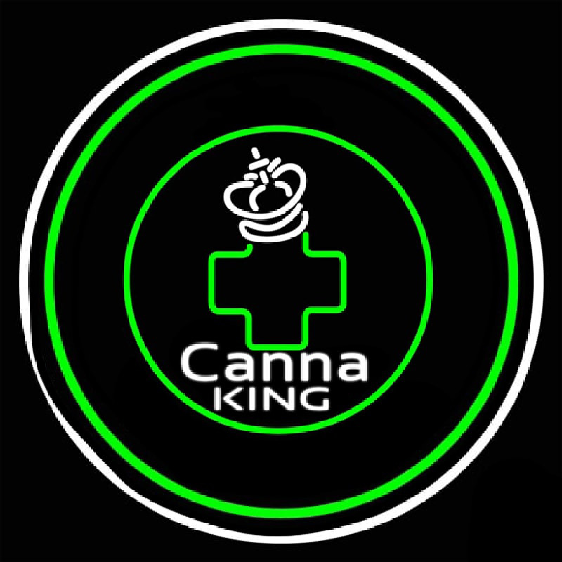 Canna King Neontábla