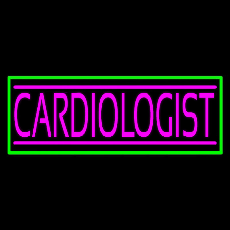 Cardiologist Neontábla