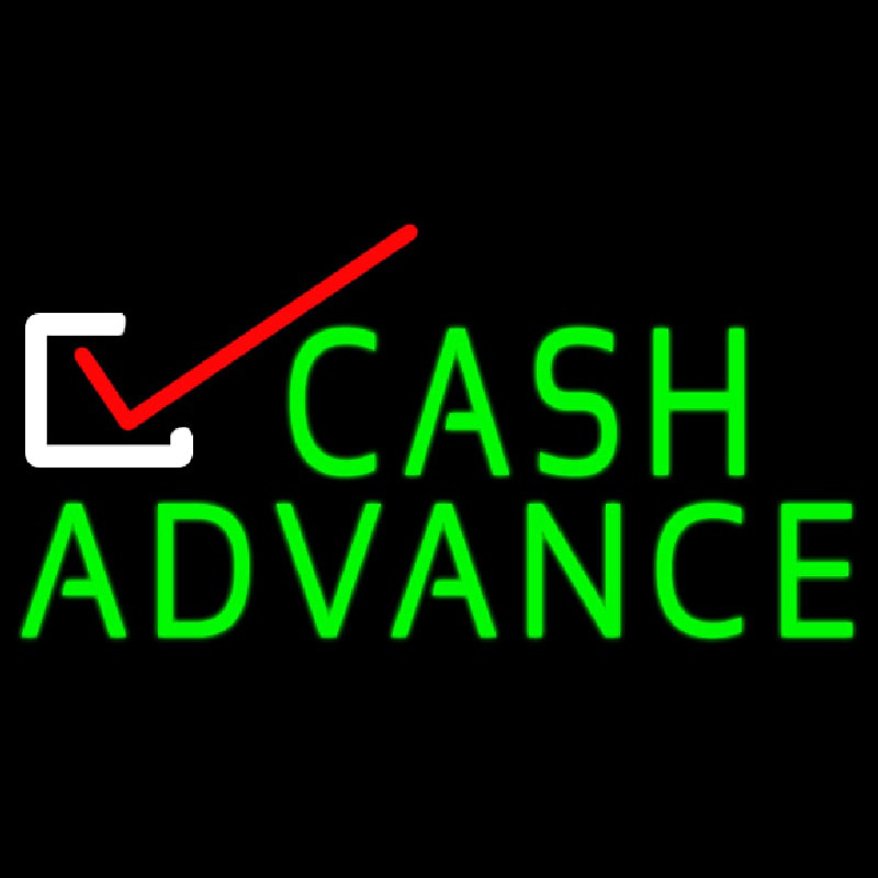 Cash Advance Neontábla