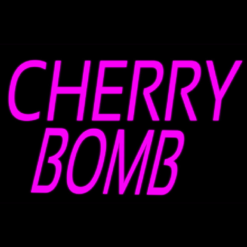 Cherry Bomb Neontábla