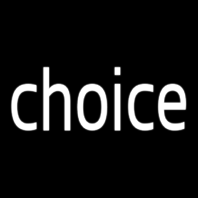 Choice Neontábla