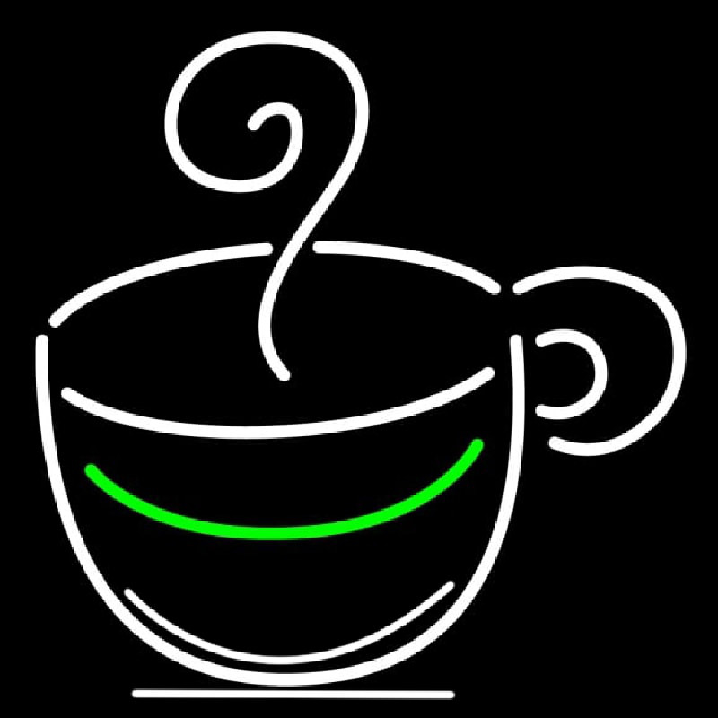 Coffee Cup Logo Neontábla