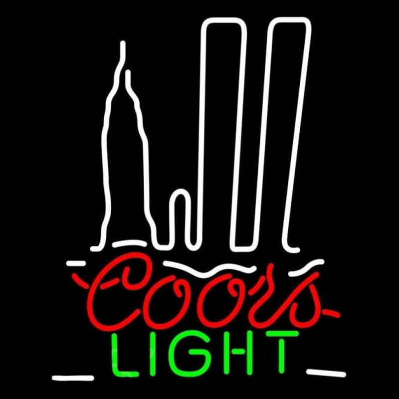 Coors Light Silver Bullet Nyc Beer Sign Neontábla