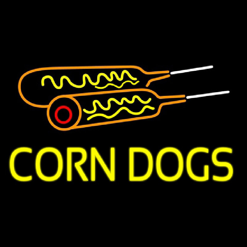 Corn Dogs Neontábla