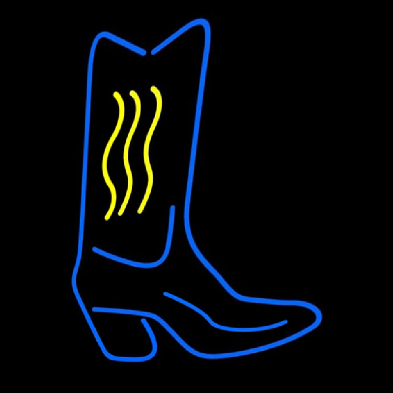 Cowboy Boot Neontábla