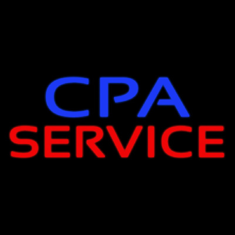 Cpa Service Neontábla