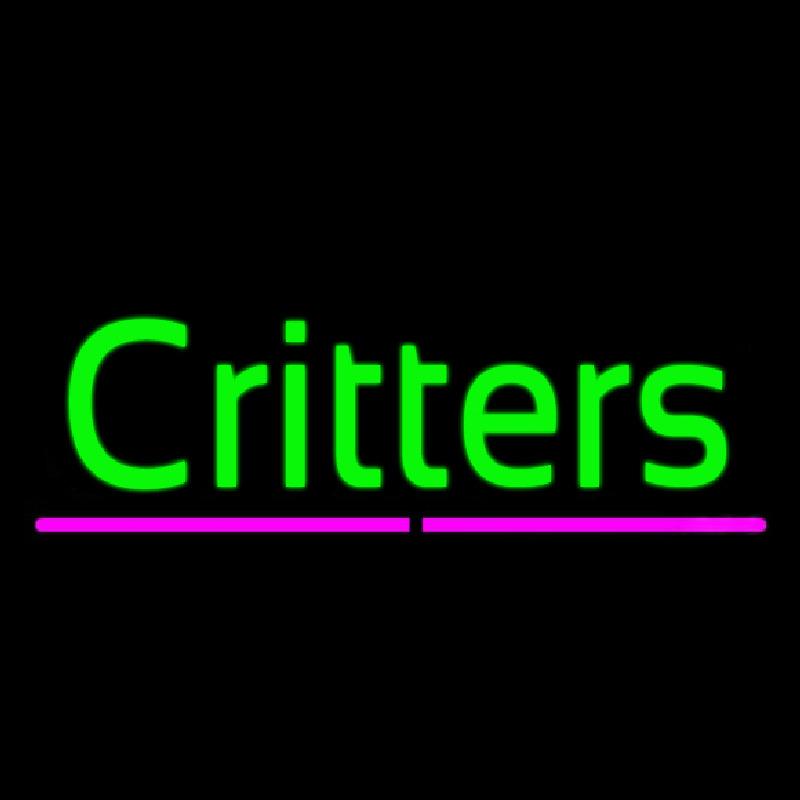 Critters Neontábla