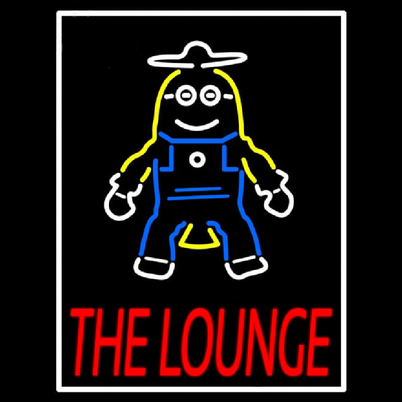 Custom The Lounge Neontábla