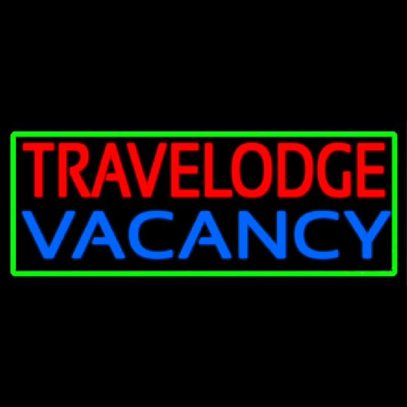 Custom Travelodge Vacancy Neontábla