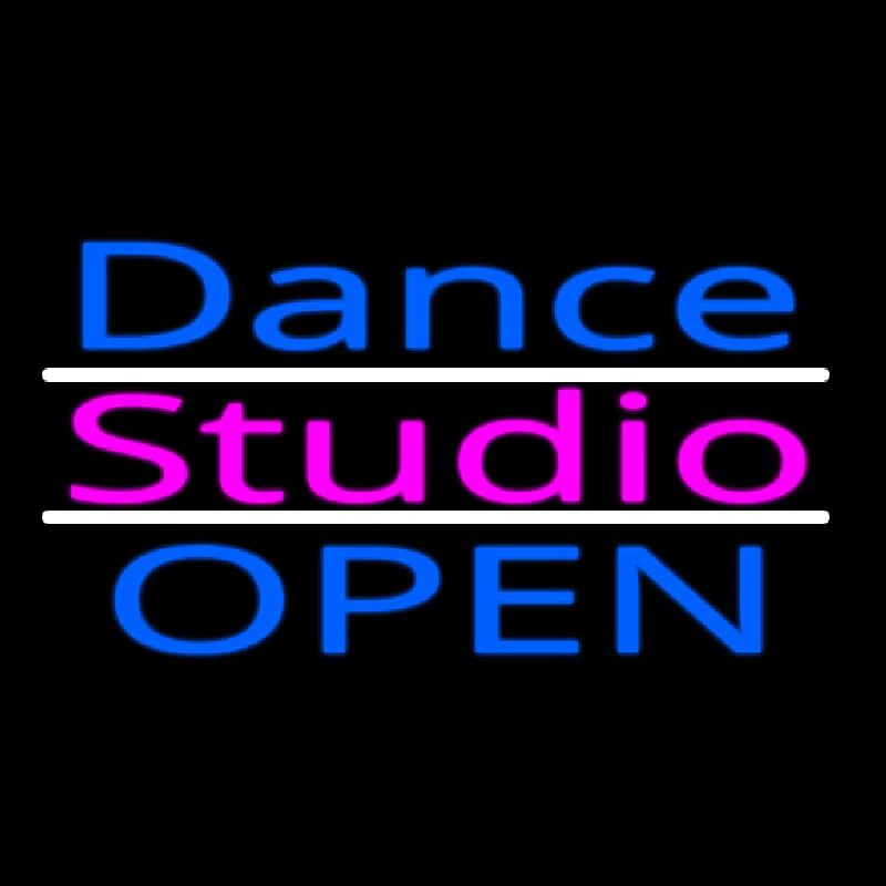 Dance Studio Open Neontábla