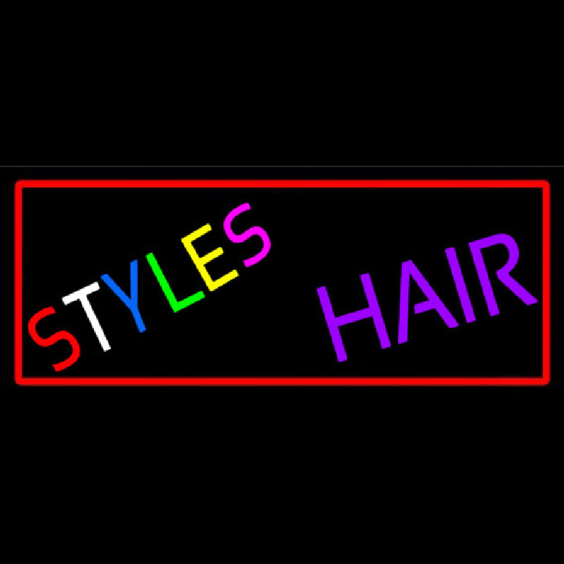 Deco Styles Hair Neontábla