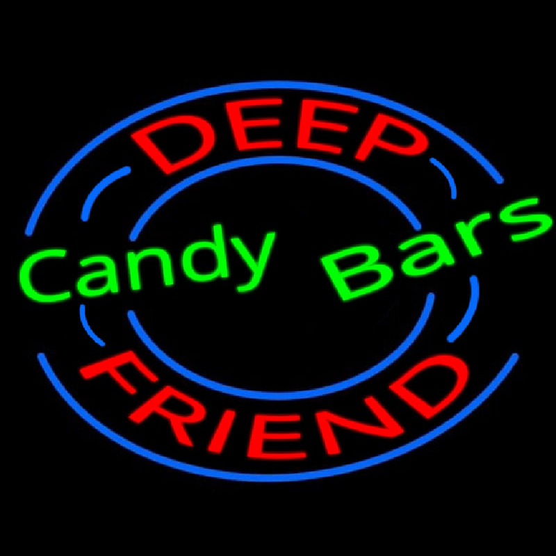 Deep Candy Bars Neontábla