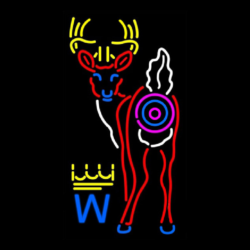 Deer Logo Neontábla