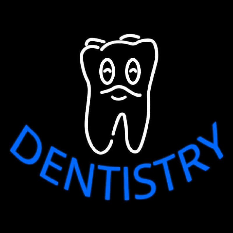 Dentistry Logo Neontábla