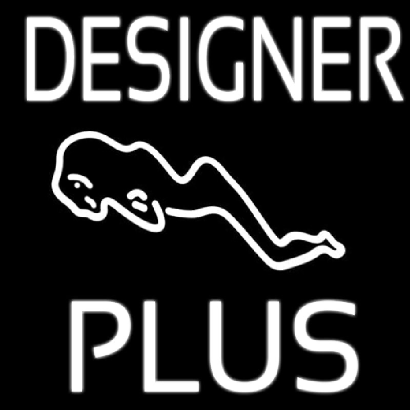 Designer Plus Girl Neontábla