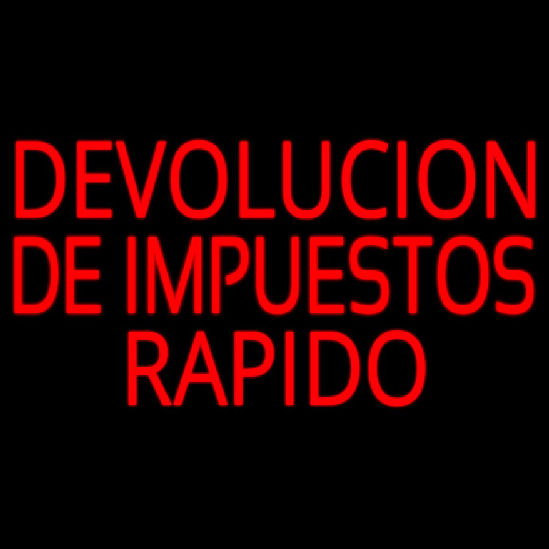 Devolucion De Impuestos Rapido Neontábla