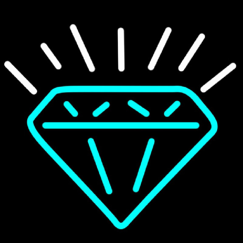 Diamond Logo Neontábla