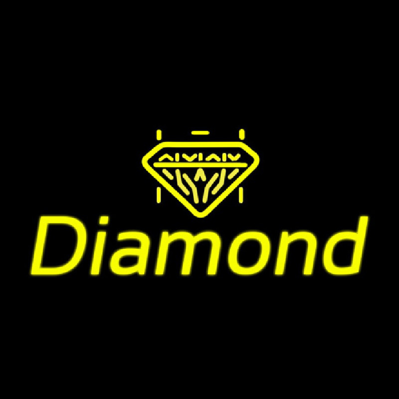 Diamond Yellow Neontábla