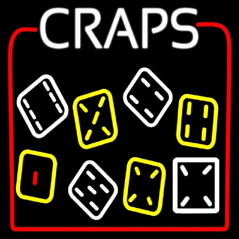 Dies With Craps 1 Neontábla