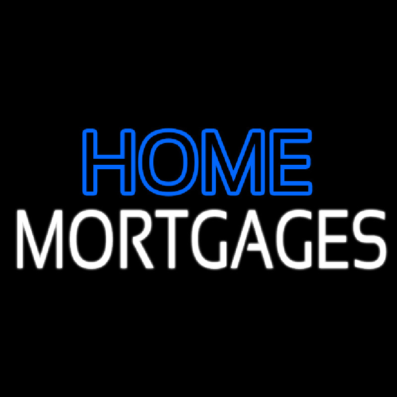 Double Stroke Home Mortgage Neontábla