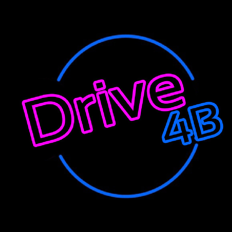 Drive 4b Neontábla