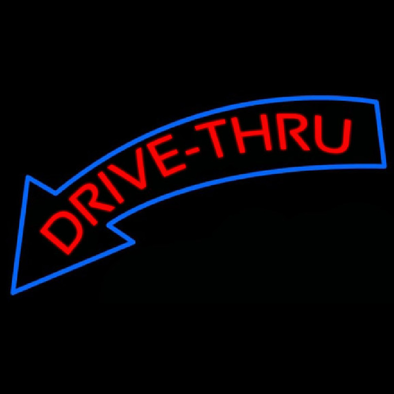 Drive Thru Neontábla