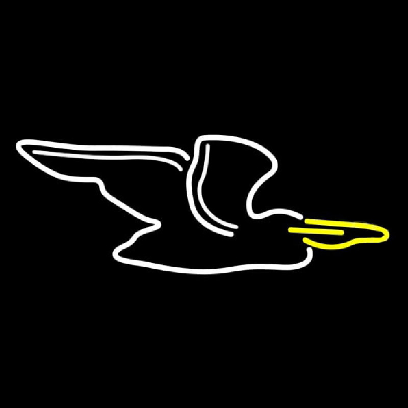 Duck Logo Neontábla