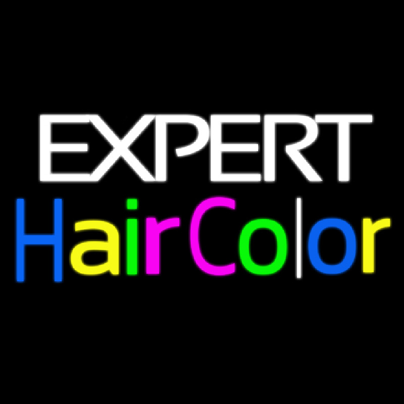 E pert Hair Color Neontábla