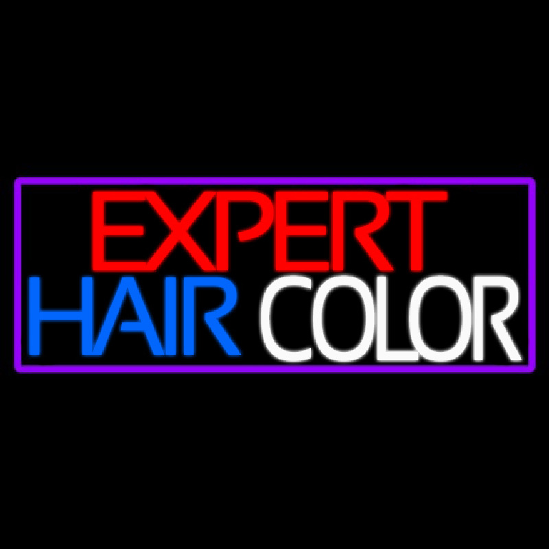 E pert Hair Color Neontábla