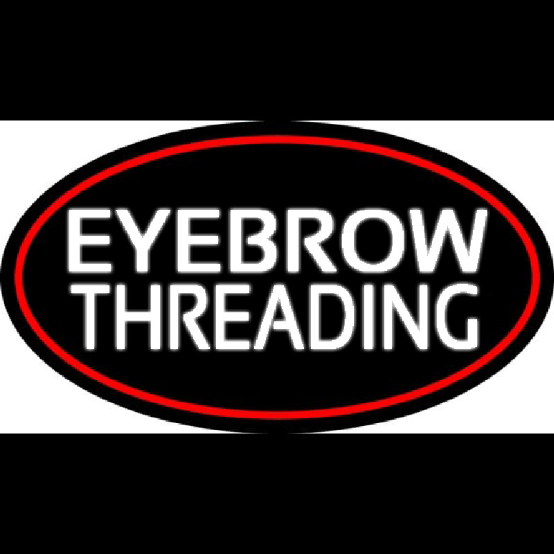 Eyebrow Threading Neontábla