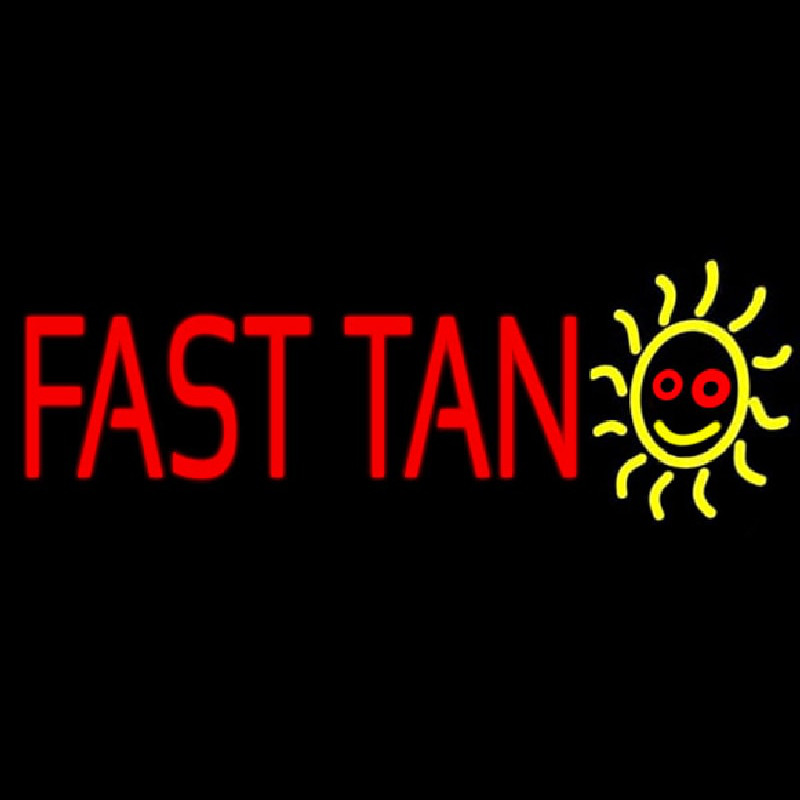 Fast Tan Neontábla