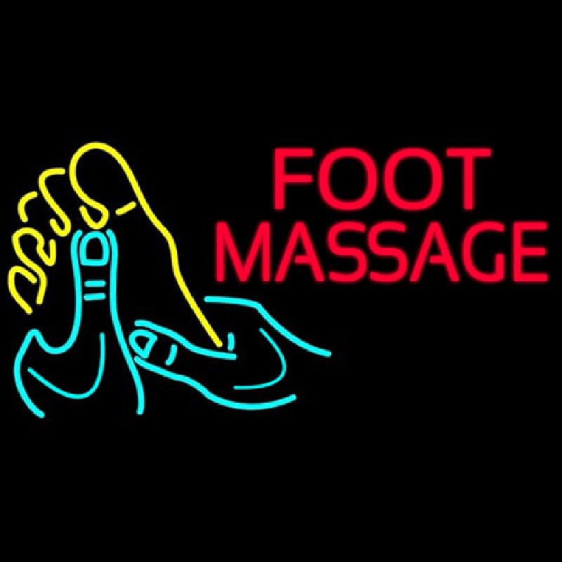 Foot Massage Neontábla