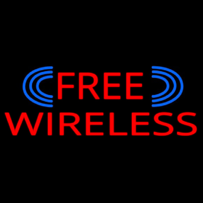 Free Wireless Neontábla