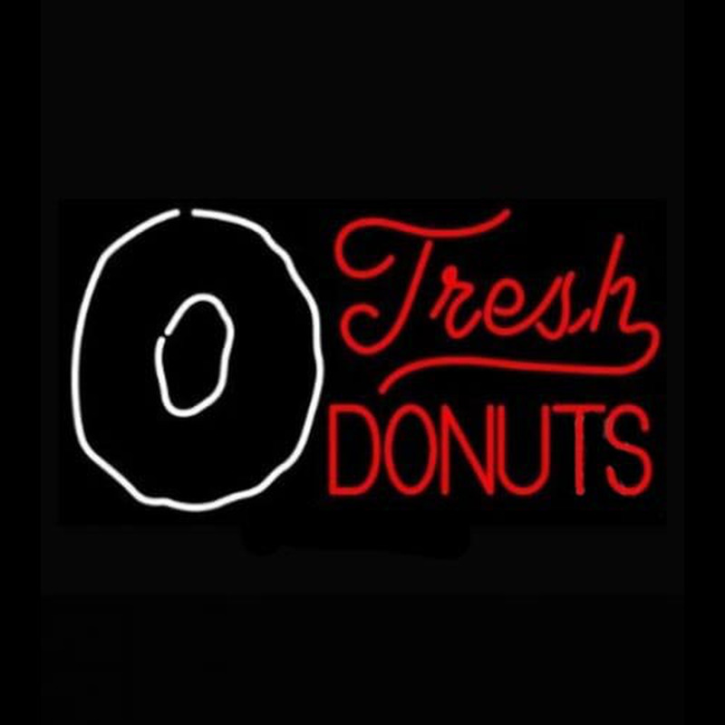 Fresh Donuts Neontábla