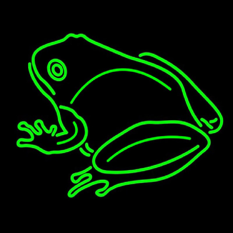 Frog Logo Neontábla